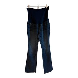 Indigo Blue Women's Maternity Blue Jeans